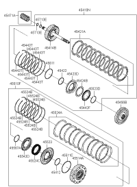 454103B800-CLUTCH ASSY-35R