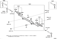 4547009020-ROD ASSY, TIE, LH