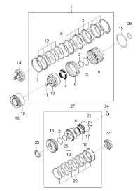 4546139003-HUB-O/D CLUTCH