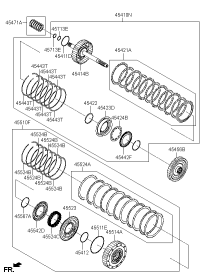 4552526600-DISC SET-CLUTCH