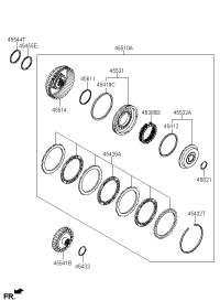 4551023010-CLUTCH ASSY-REV & O/D