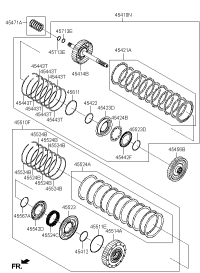 455103B852-CLUTCH ASSY-OVER DRIVE