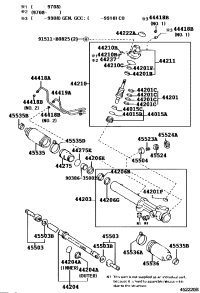 9031025004-SEAL, OIL(FOR BEARING GUIDE NUT)