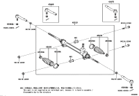 4551048010-GEAR ASSY, STEERING