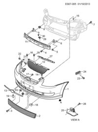 5489000-Nut, fr. lower grille