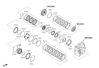 456253B004-DISK SET-U/D BRAKE