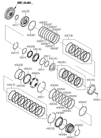 456413B800-DISK SET-L/R BRAKE