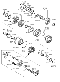 457203B802-GEAR KIT-ATA TRANSFER DRIVEN
