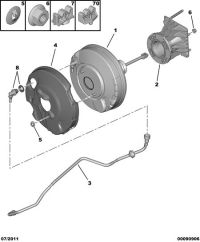 4578P6-Union, brake vacuum