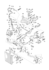 1K0122101GE-Radiator hose