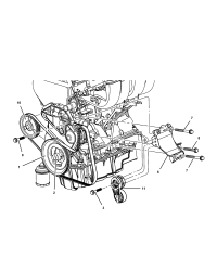4593633AA-TENSIONER BELT