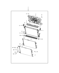 68050129AA-(F)FAN COOLING