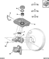 4601H5-SET,MASTER CYLN