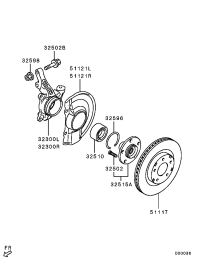 3870A007-KNUCKLE,LH