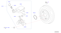 D60103DF3A-CYLINDER ASSY-BRAKE MASTER