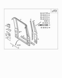 4636400216-REINF ASSY-RAD CORE UPR