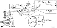 46402T2KH01-Tube assy, main