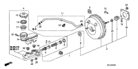 01462SENH50-SET,MASTER CYLN