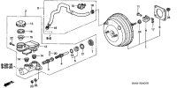01469S9AA50-Booster, brake (8 9)