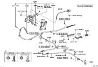 461310N010-Bracket sub-assy, parking brake