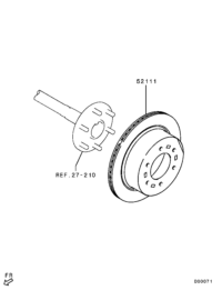 4615A097-DISC, REAR