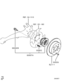3785A009-HUB ASSY,RR WHEEL
