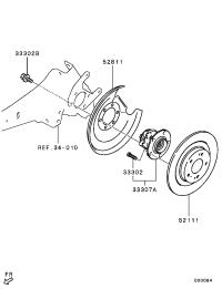 3785A035-HUB ASSY,RR WHEEL