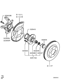 3870A021-KNUCKLE,LH