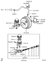 4630A393-BOOSTER ASSY,BRAKE