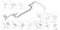 17571JE20A-CLAMP,FUEL VAPOR CONT LINE