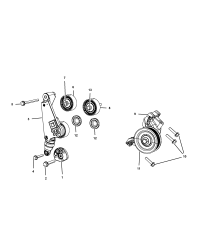 4627039AA-PULLEY IDLER