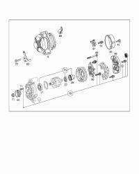 4631500150-ALTERNATOR 14V/150A-S(W220)199
