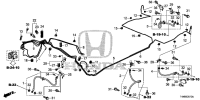 01464T4NH01-Hose set, r. fr. brake