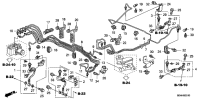 01464SDAH00-Hose set, r. fr. brake