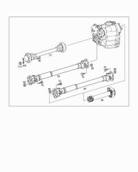 4634100300-PORSCHE CAYENNE CARDAN SHAFT