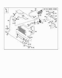 4635015784-RADIATOR HOSE W124/E200/E220
