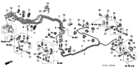 46374SFJW00-PIPE COMP. U, BRAKE