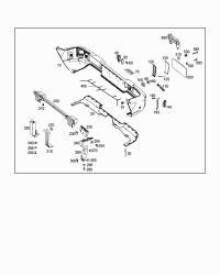4638853300-BAR, REAR BUMPER