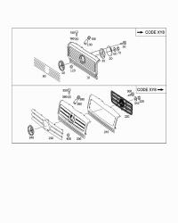 4638880615-GRILLE RADIATOR