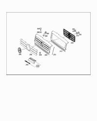 4638802200-GRILLE RADIATOR