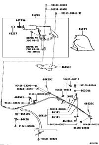 4641060A10-CABLE ASSY, PARKING BRAKE, NO.1