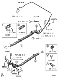 4650A128-TUBE,BRAKE MAIN,RH