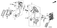 17800TA0A01-PEDAL ASSY-ACCELERATOR