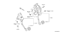 46503JX30A-Bracket assy-clutch pedal