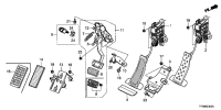 17800TL0G04-PEDAL ASSY-ACCELERATOR