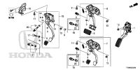 17800TR0A01-PEDAL ASSY-ACCELERATOR