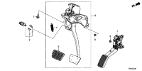 17800TLAA04-PEDAL ASSY-ACCELERATOR
