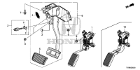17800T0AA81-PEDAL ASSY-ACCELERATOR
