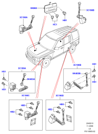 LR019136-SENSOR ASSY-WHEEL SPEED,LH