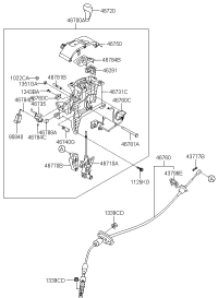 467002P110-LEVER ASSY-ATM